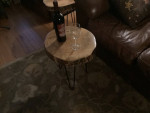 Two table for the price of one! Live edge end tables-two tables