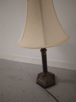 bronze table lamp