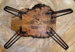 Rustic Burl Wood Coffee Table