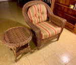 50%OFF Spring Sale - Outdoor Club Chair / End Table Set