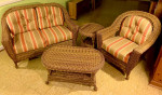 50%OFF Spring Sale - Outdoor Club Chair / End Table Set