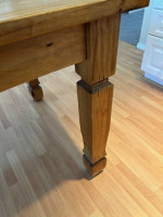 Rustic Wood Dining Table