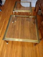 Glass Coffee and Side Table