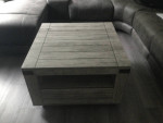 New Coffee Table Kala Industrial 32-inch Furniture of America
