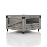 New Coffee Table Kala Industrial 32-inch Furniture of America