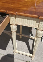 Beautiful "Drexel" Buffet Table w/Felted Silverware Drawer
