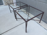 Brown Jordan Venetian Series End Table Pair