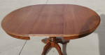 Exquisite 44" Dining Table w/Inlaid Design and a 15" Hidden Leaf