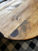 Hand Made Wooden Accent Table