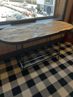 Hand Made Wooden Accent Table