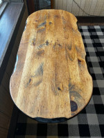 Hand Made Wooden Accent Table