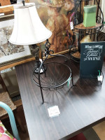 Large Brown Square Table