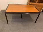 Mid Century Modern Banquet Solid Wood Dining Table by Harvey Probber