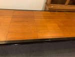 Mid Century Modern Banquet Solid Wood Dining Table by Harvey Probber