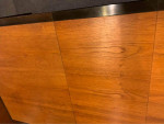 Mid Century Modern Banquet Solid Wood Dining Table by Harvey Probber