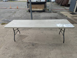 8' folding table