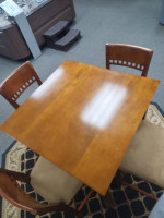 High Square Table w/ 4 chairs