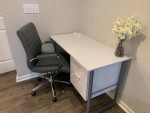 Office table with chair