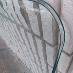Glass Table Top, 50x30, 1/2" Thick,Rounded Corners-Polished-Soft Edges