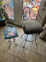 Bar Stool and table