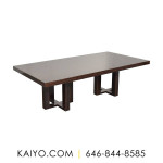 Decca Double Pedestal Dining Table (Was 20000)