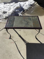 Industrial Tiled Cocktail Table