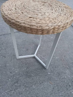 RATTAN END TABLE, COFFEE TABLE OR ACCENT TABLE