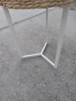 RATTAN END TABLE, COFFEE TABLE OR ACCENT TABLE