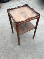 Mid Century Lamp Table