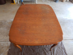 French Oak Dining Table-NEEDS to be refinished