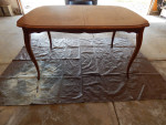 French Oak Dining Table-NEEDS to be refinished