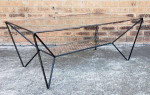 Mid Century Atomic Wrought Iron Coffee Table 1950's