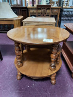 Round Mable Lamp Table  7418
