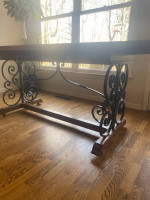 Beautiful Country Style Adjustable Table