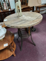 Bar Height Round Table 7425