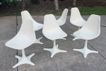 Mid Century Modern Tulip Table Base And Tulip Chairs