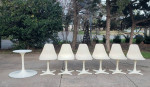 Mid Century Modern Tulip Table Base And Tulip Chairs