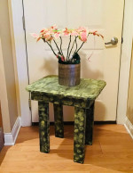 Wood accent/side table
