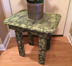 Wood accent/side table