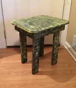 Wood accent/side table