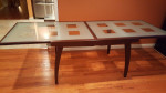 CALLIGARIS (ITALY), EXTENDABLE DINING ROOM TABLE