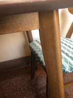 MCM Mid-century table and 3 chairs