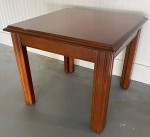 wood side end sofa bedside table