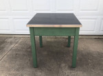 Pair Industrial Lab Table with Tanker Office Chair Cosco 1967