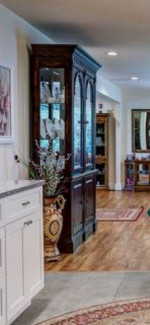 Dining table and china cabinets