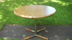Oak table expandable 3.5' to 5.5'