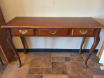 Solid wood sofa table