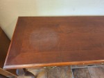 Solid wood sofa table