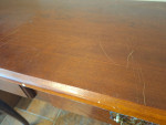 Solid wood sofa table