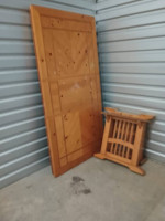 Heavy oak kitchen table